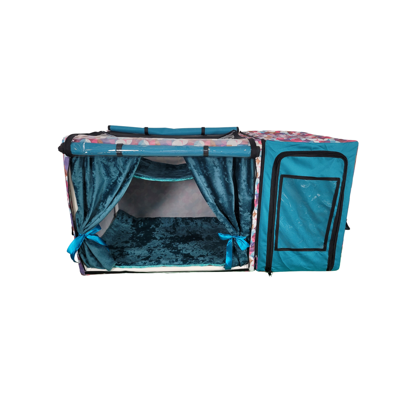 Show Cage (Geometric Teal)