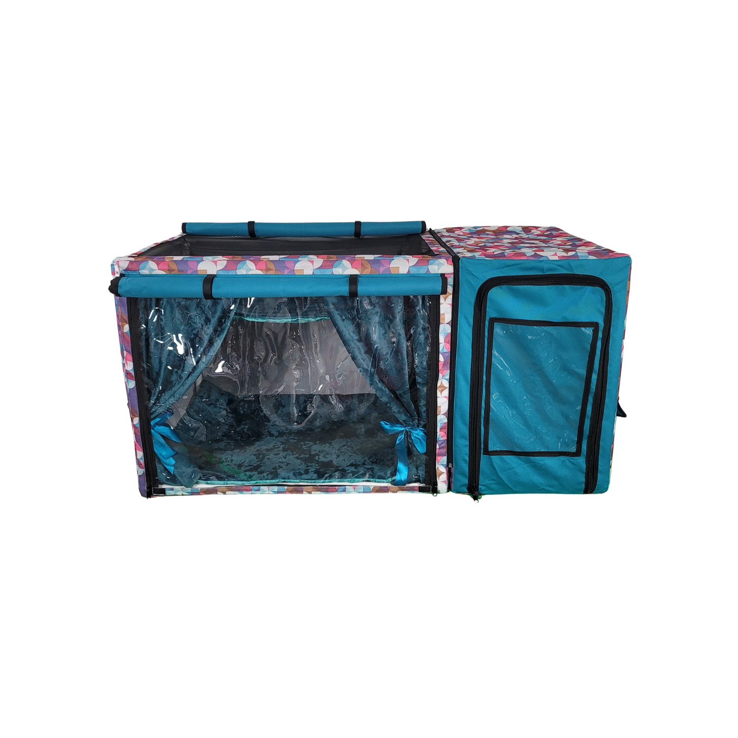 Show Cage (Geometric Teal)