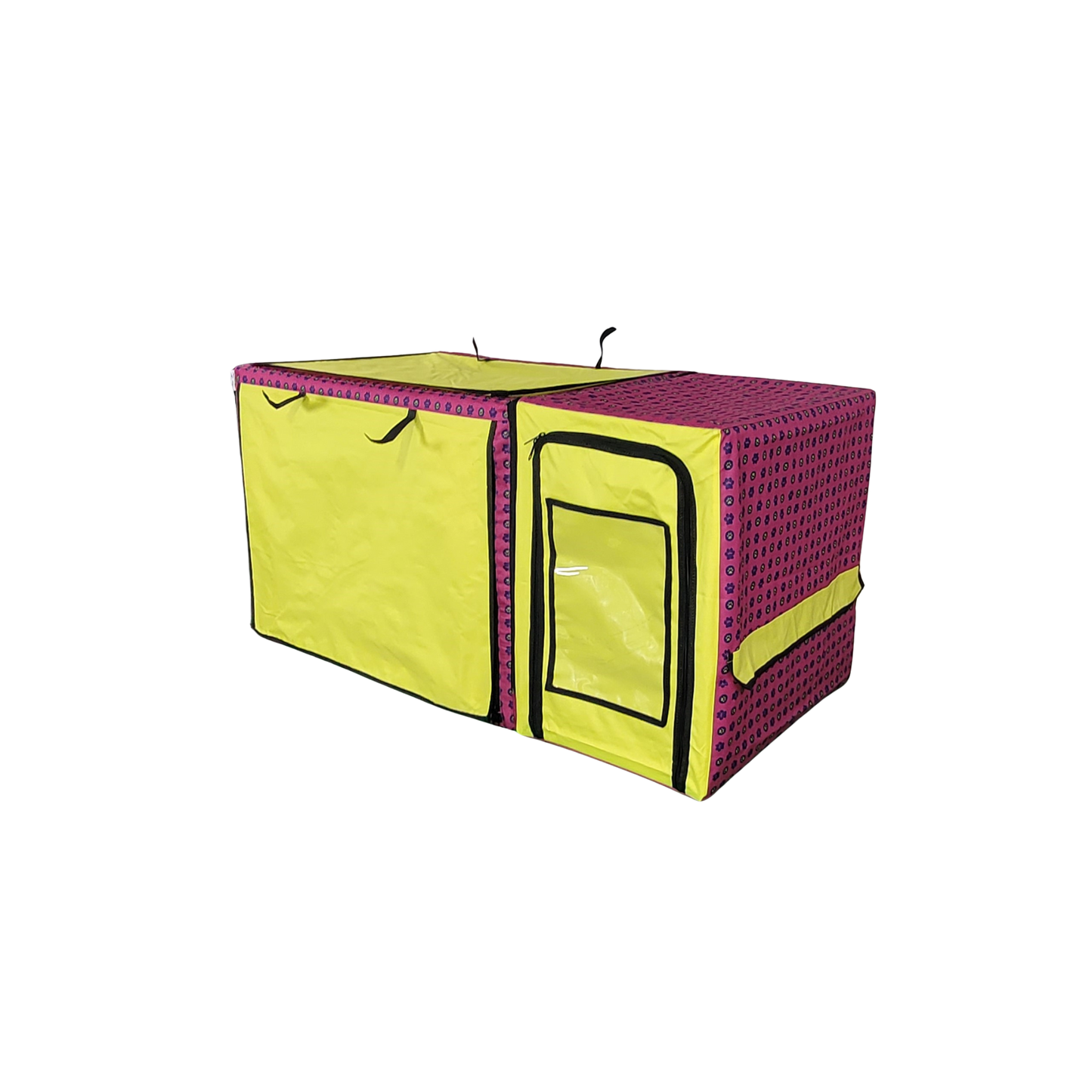 Show Cage (Pink Paws + Yellow)