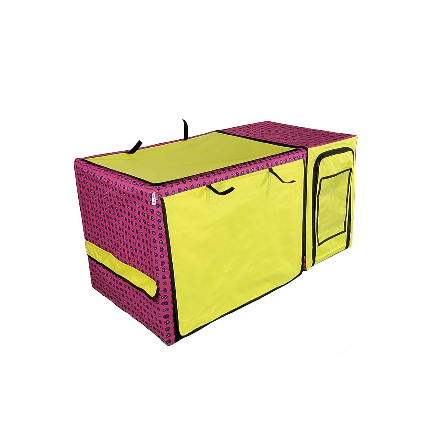 Show Cage (Pink Paws + Yellow)