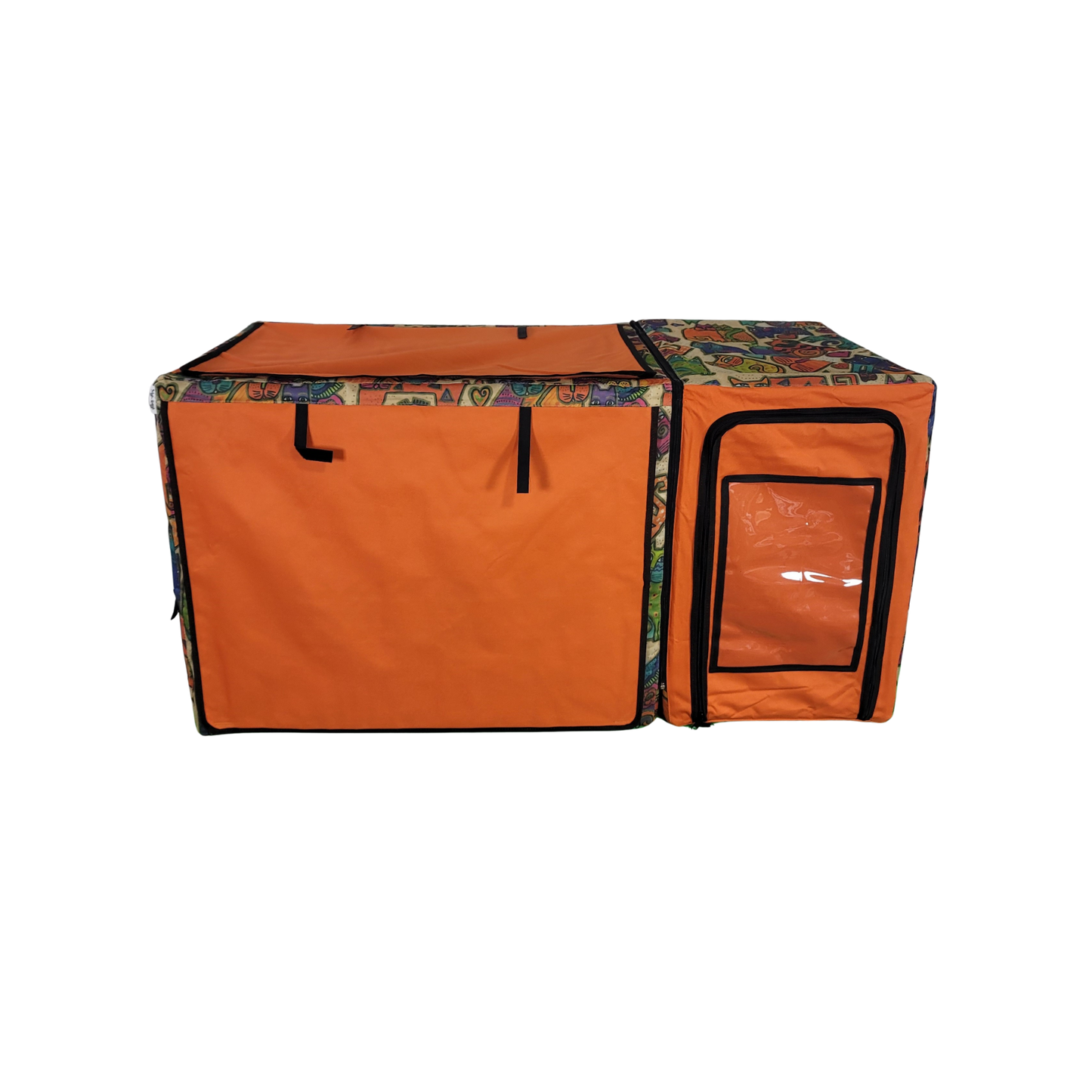 Show Cage (Tan Cats + Orange)