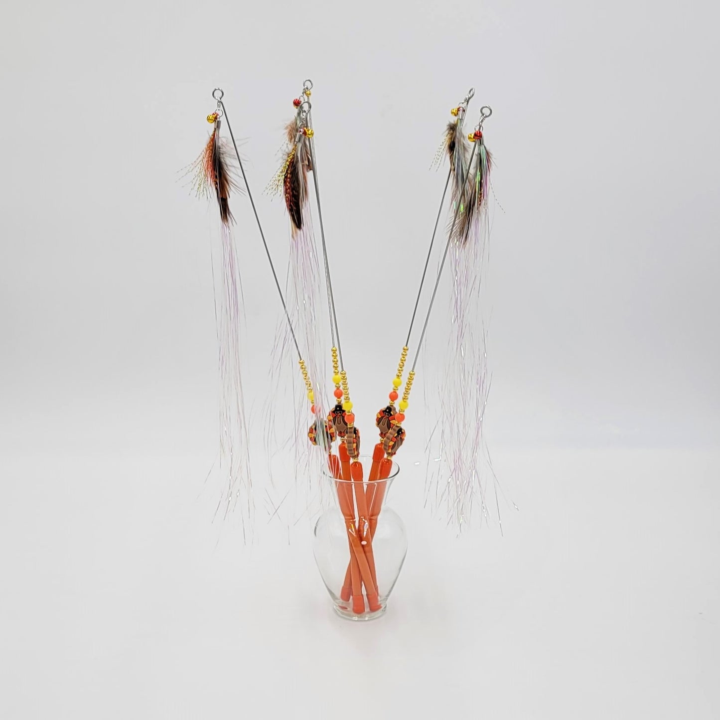 Turkey Rain Cat Wand
