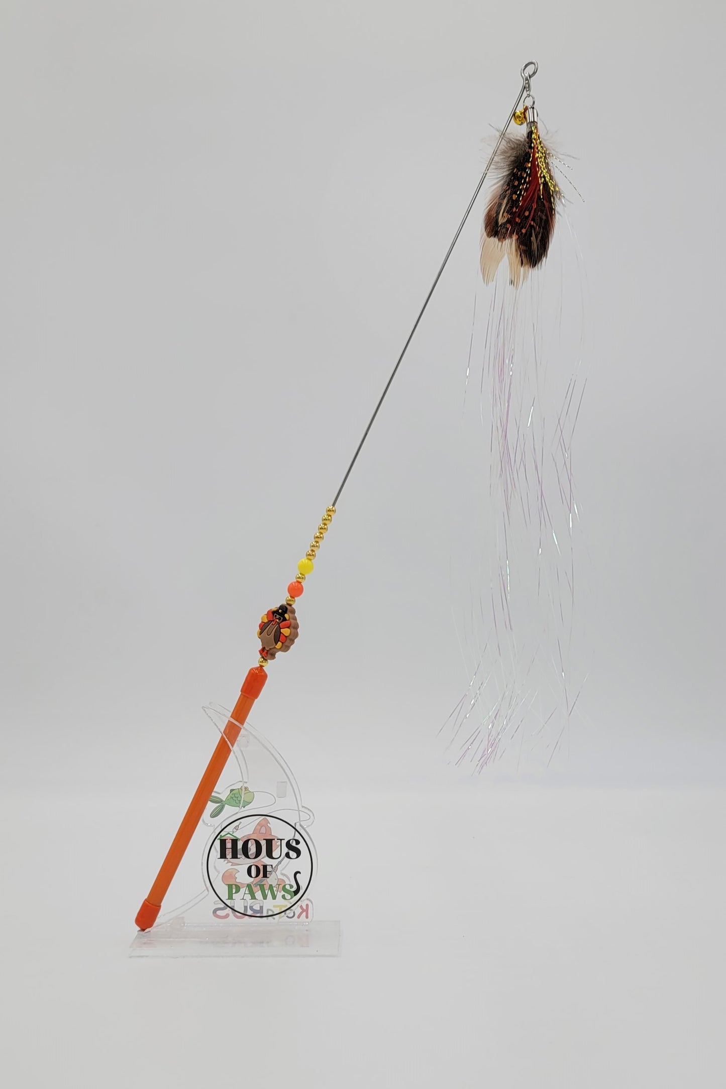 Turkey Rain Cat Wand