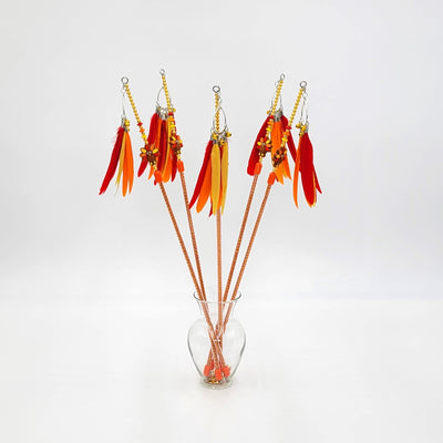 Turkey Dreamcatcher Cat Wand