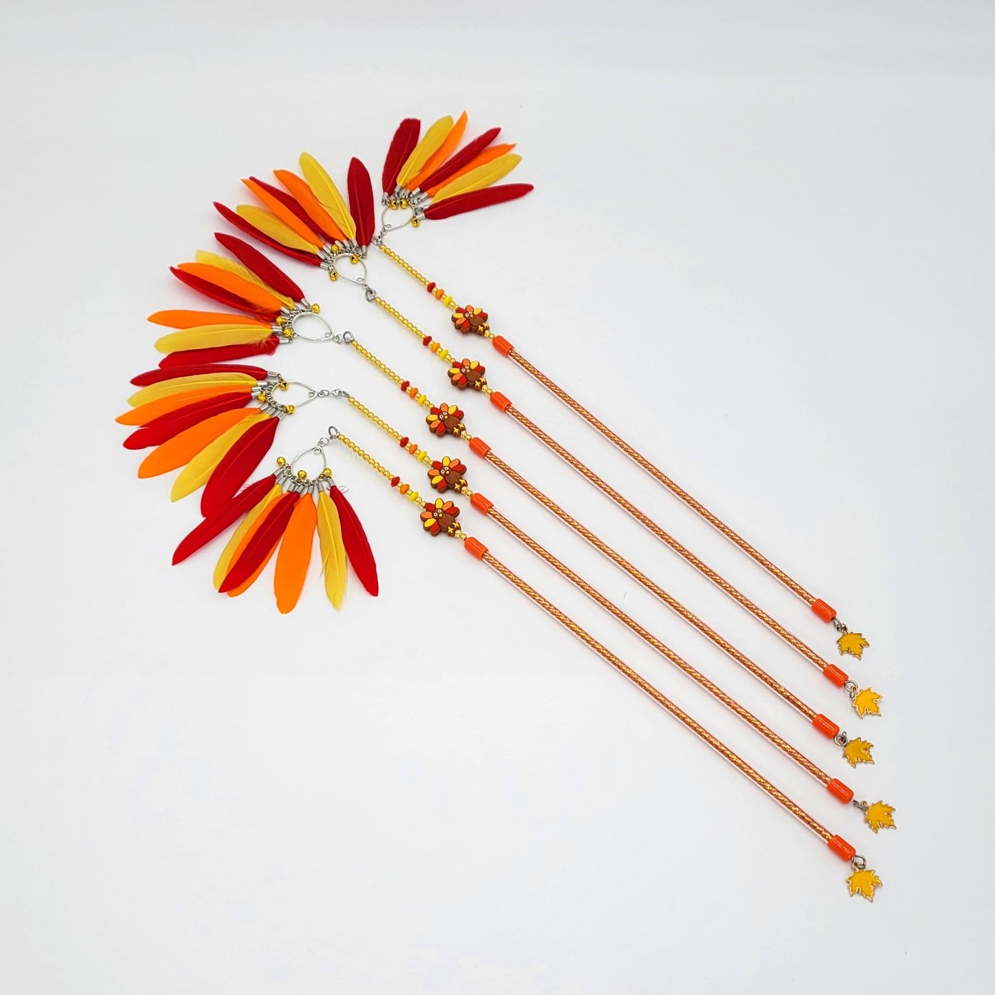 Turkey Dreamcatcher Cat Wand