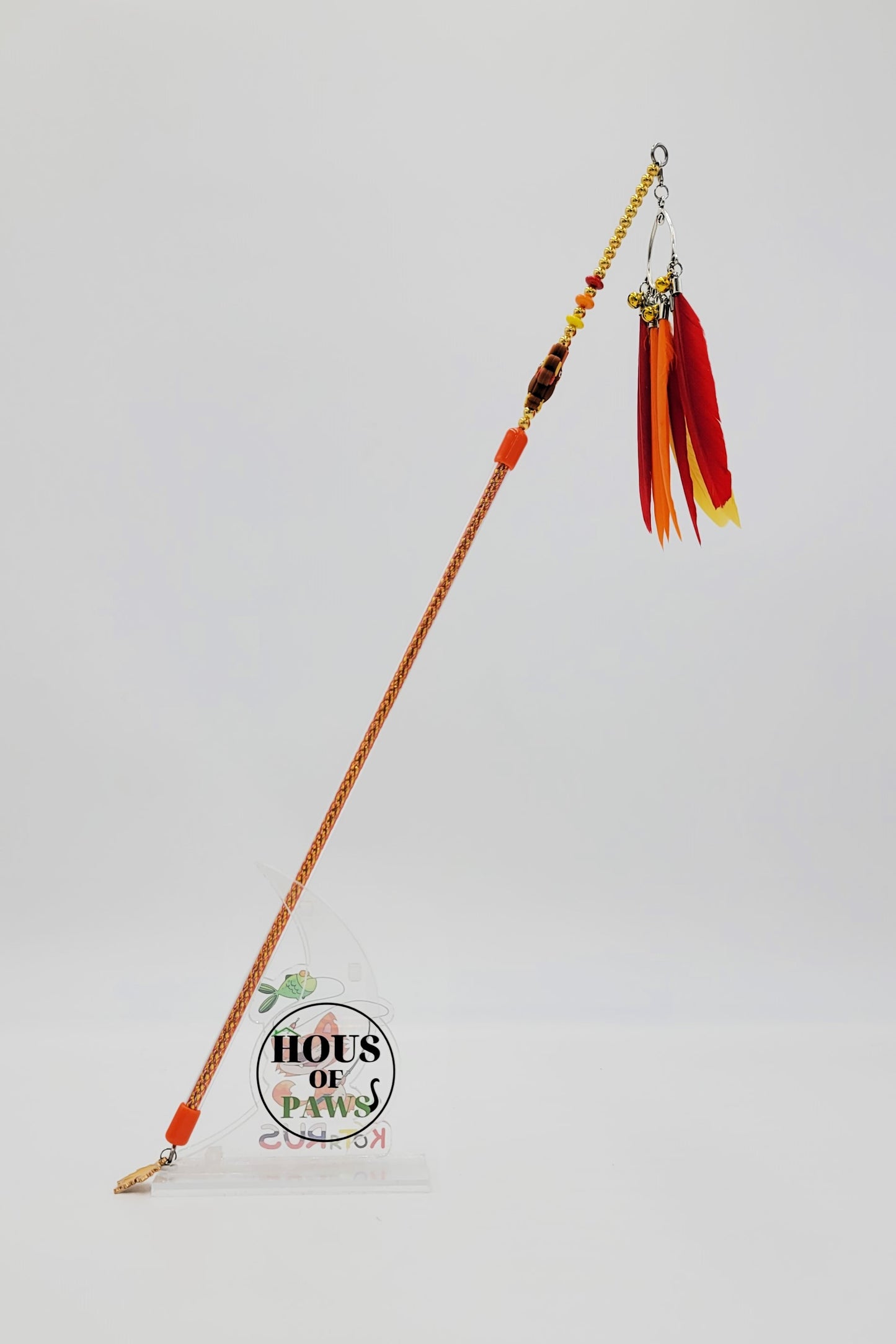Turkey Dreamcatcher Cat Wand