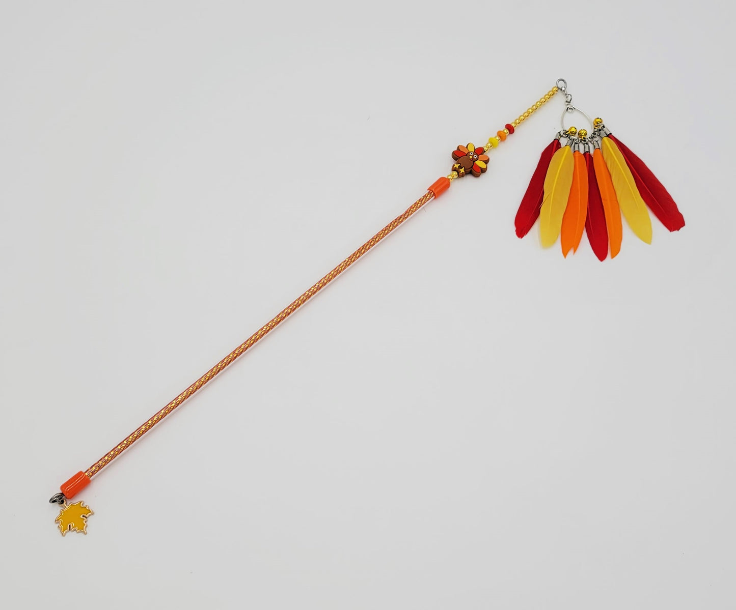Turkey Dreamcatcher Cat Wand