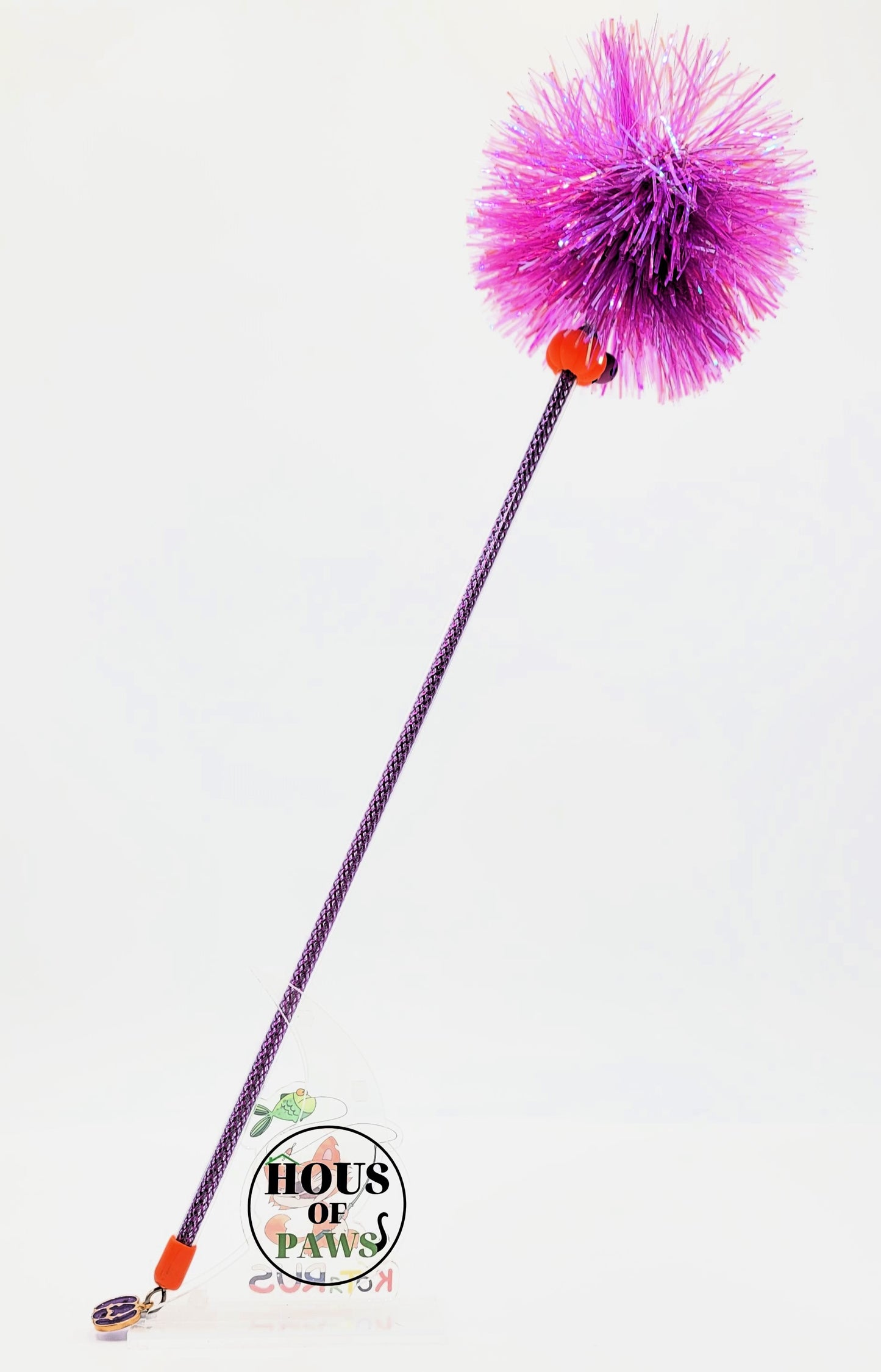 Jack-O-Lantern Cat Wand