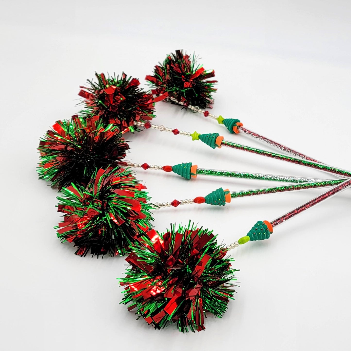 Christmas Tree Cat Wand