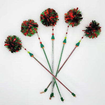 Christmas Tree Cat Wand