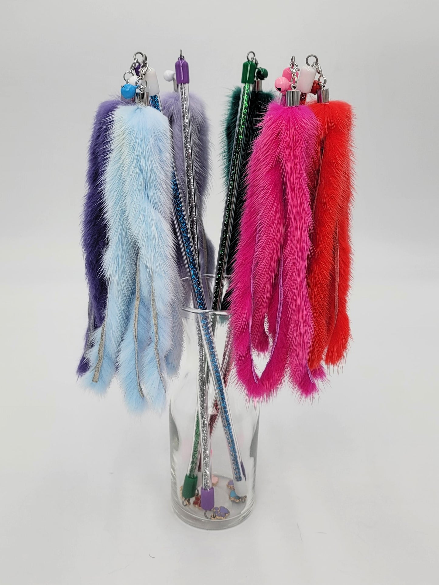 Mink Octopus Cat Wand
