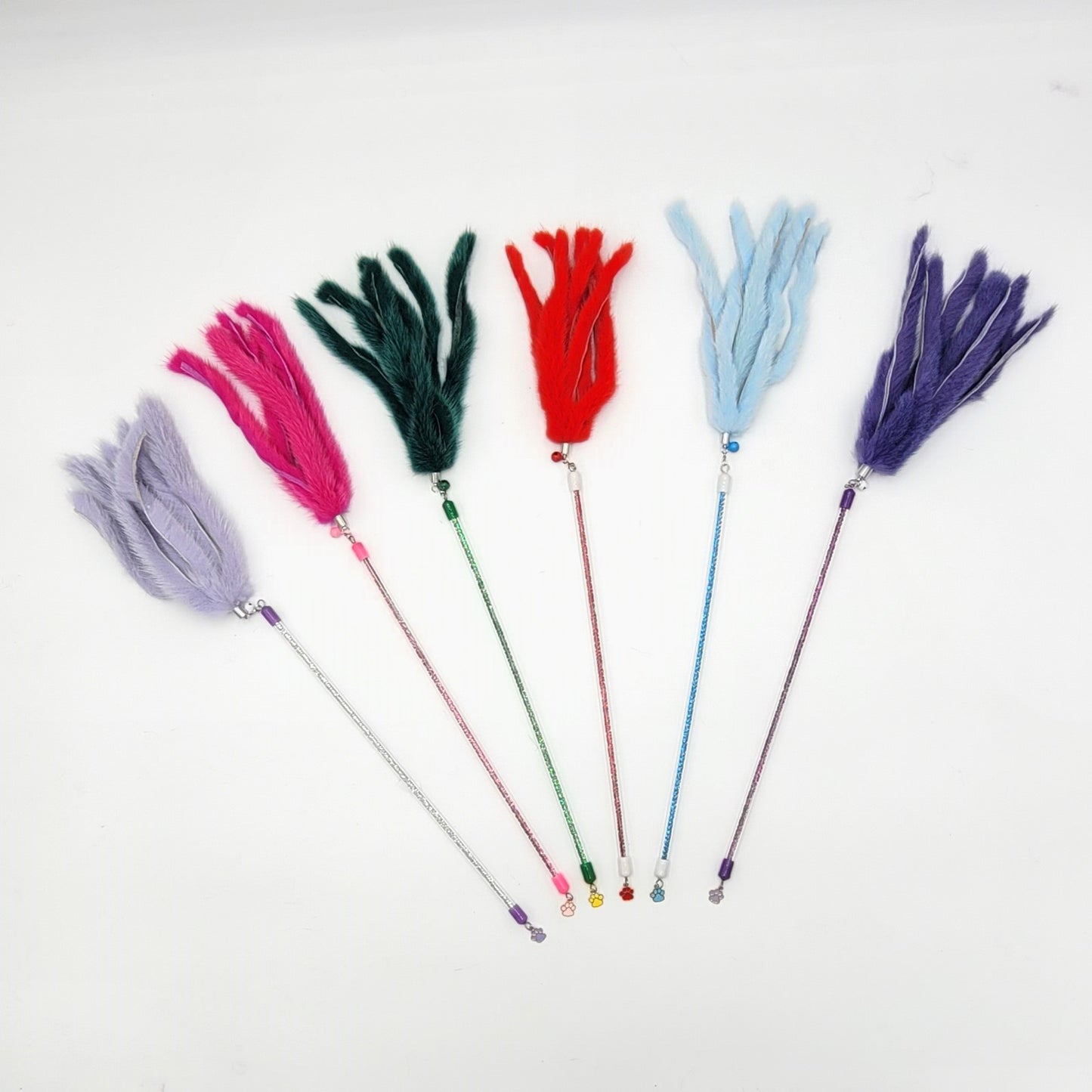 Mink Octopus Cat Wand