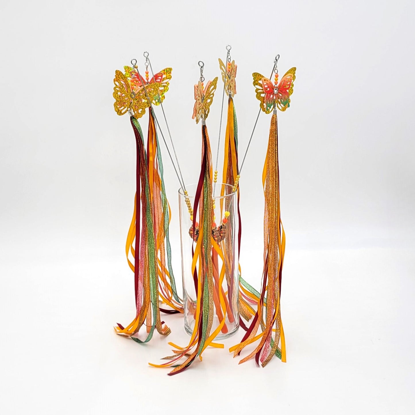 Turkey Ribbon Cat Wand