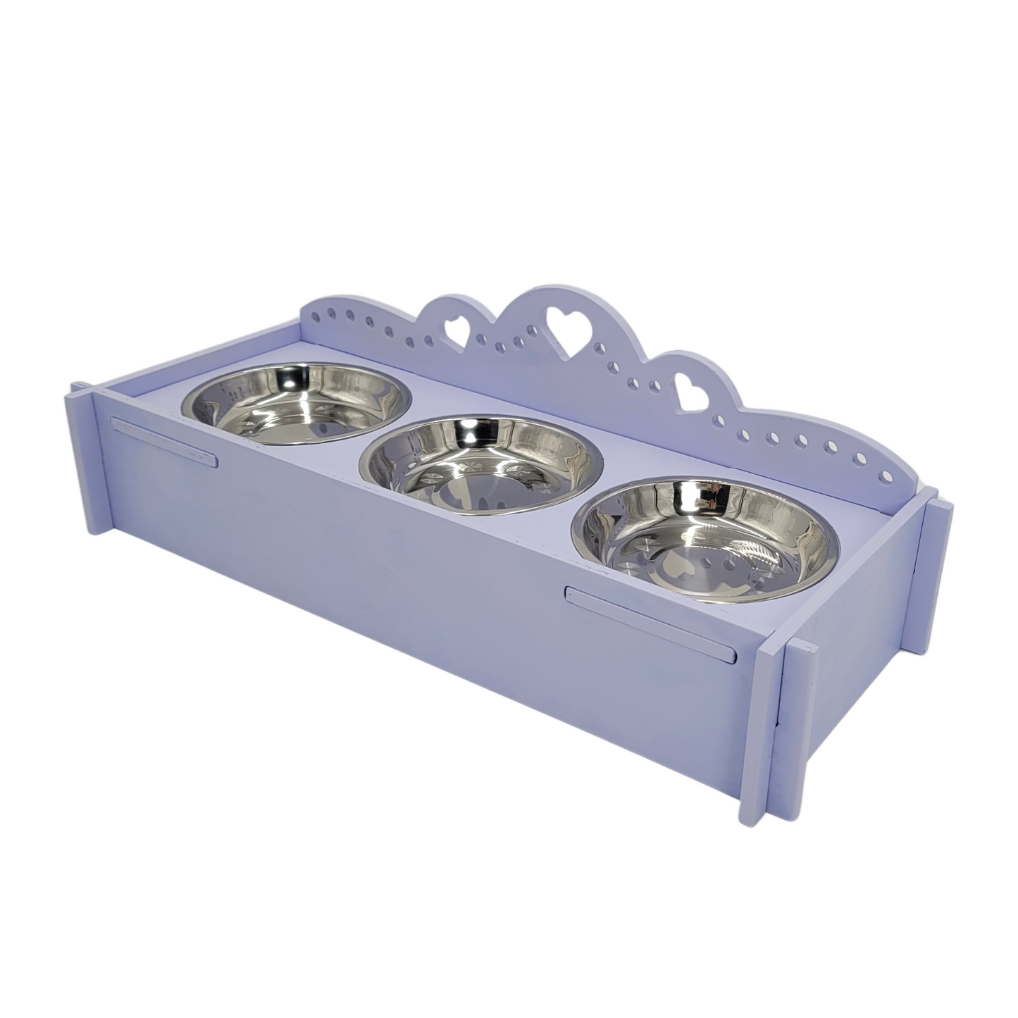 Pet Food Bowl 3-Piece "Perla"