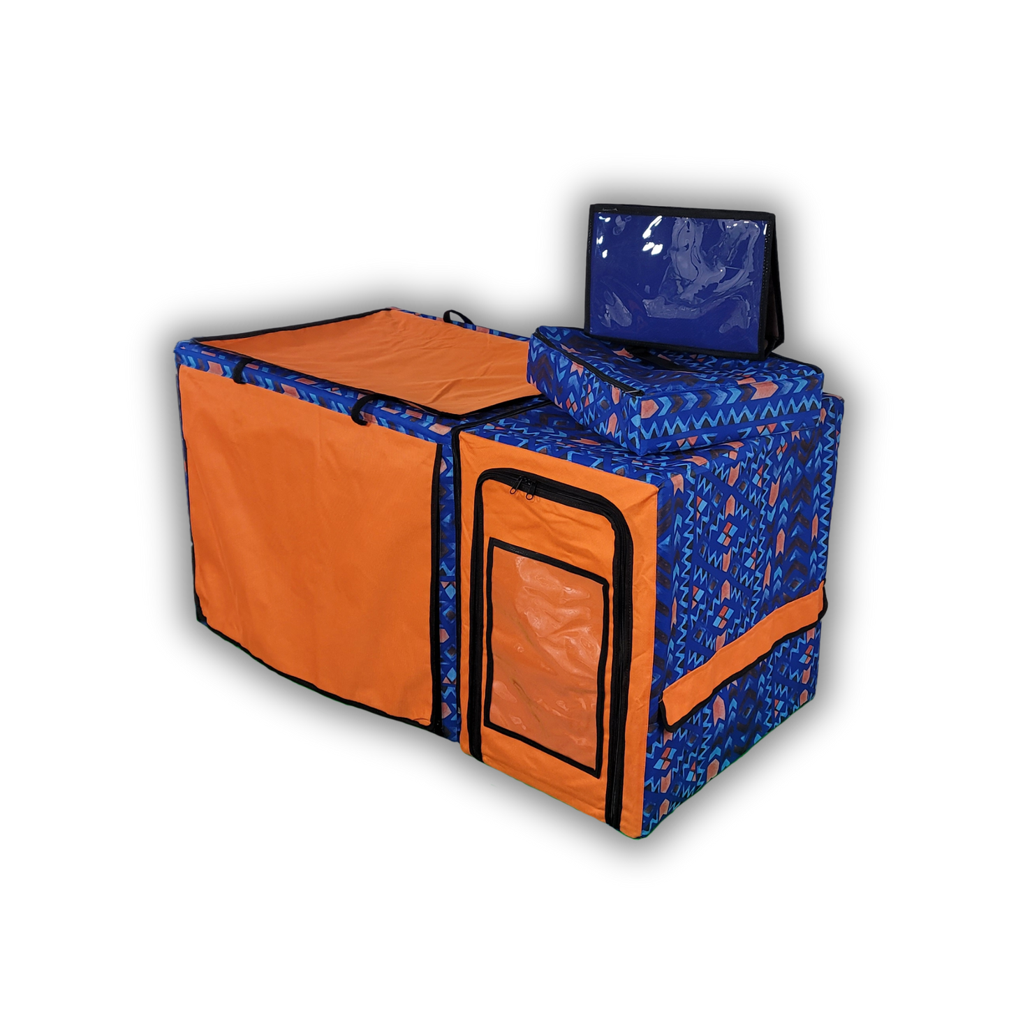 Show Cage (Blue+Orange)