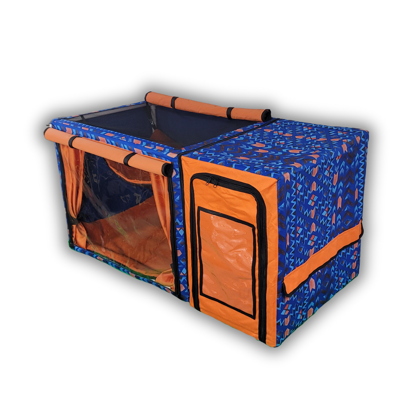 Show Cage (Blue+Orange)