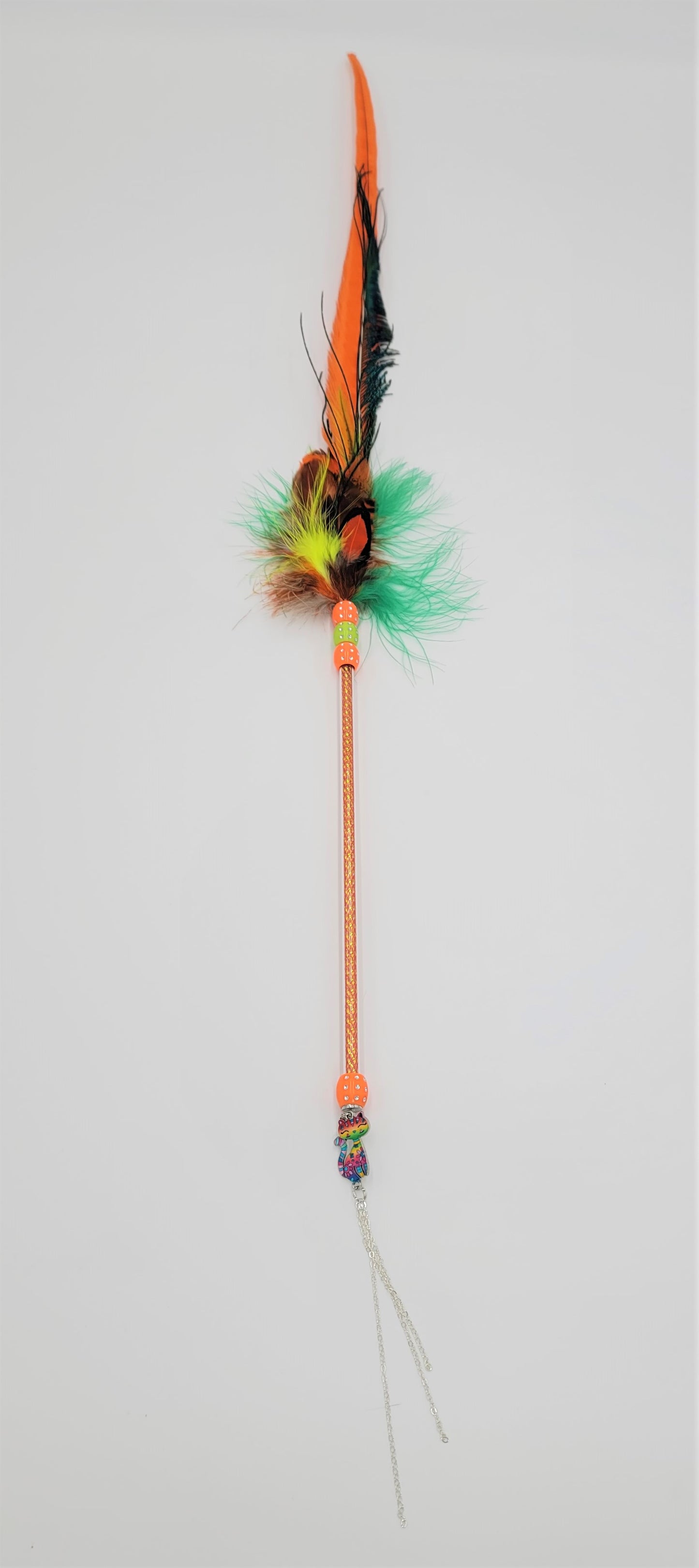 Fancy Feather Cat Wand