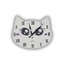 Cat Face Clock
