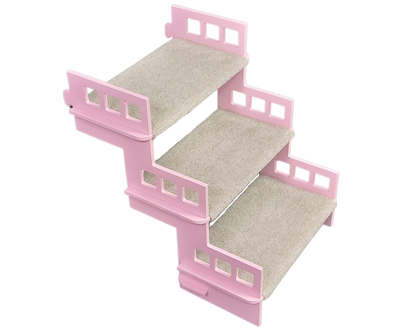 Carpeted Stairs for Cats "Alessio"